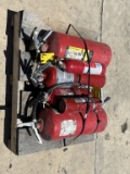 Small Pallet of Fire Extinguishers