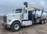 Terex TM3851 19 ton Straight Boom on 2008 Peterbilt 367 6x4 Boom Truck