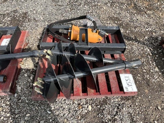 Skid Steer Auger Drive & Bit Set