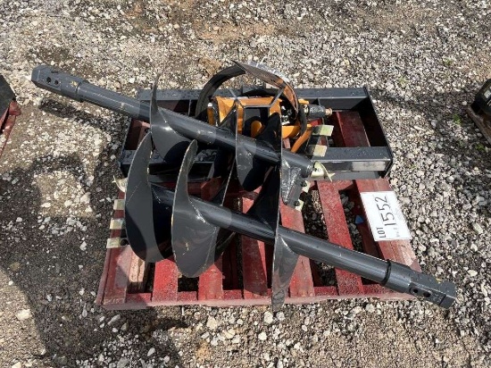 Skid Steer Auger Drive & Bit Set