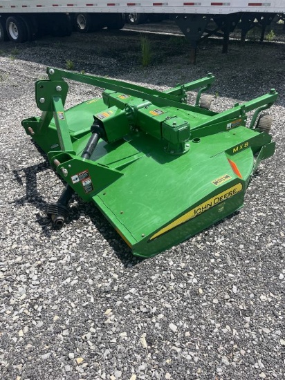 John Deere MX 8 Brush Hog, 8', 3pt Hook Up, PTO 
