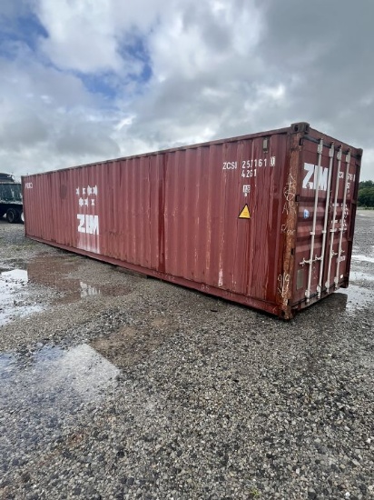 Used 40' Single End Door Container