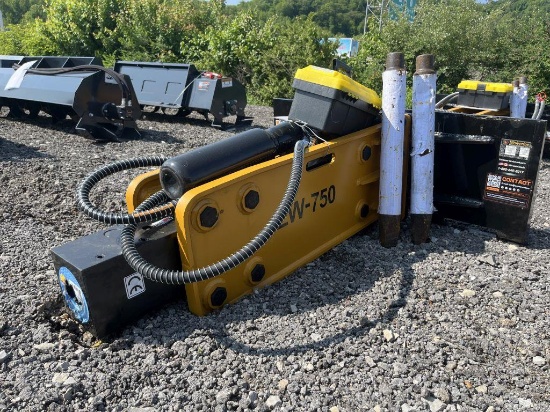 Wolverine Hydraulic Breaker Skid Steer Mount