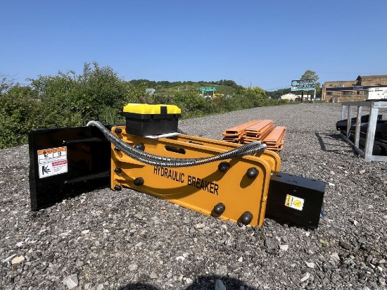 Wolverine Hydraulic Breaker Skid Steer Mount