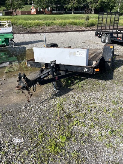 2015 Redi Haul Tilt Deck Equipment Trailer 