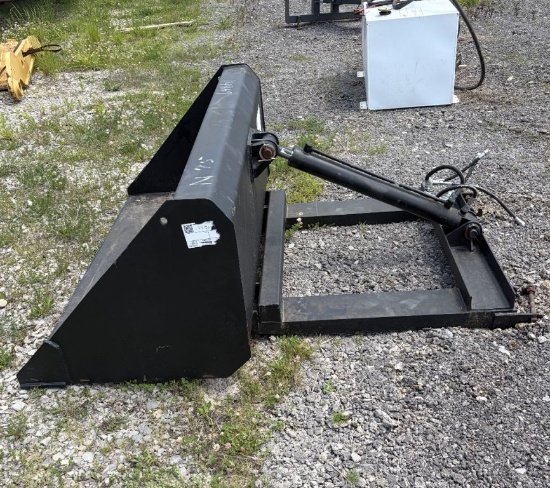 60” Hydraulic Tele-Handler Smooth Lip Bucket