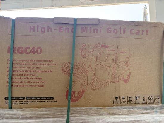 High-End Mini Golf Cart