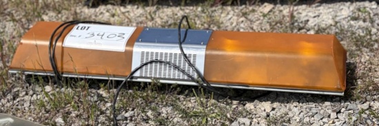 Heavy Duty Amber Caution Lights.