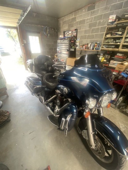 2001 Harley Ultra Classic, Rinehart exhaust, Runss