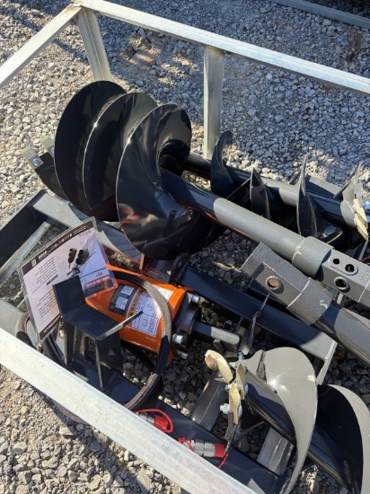 Wolverine Skid Steer Auger Drive & Bit