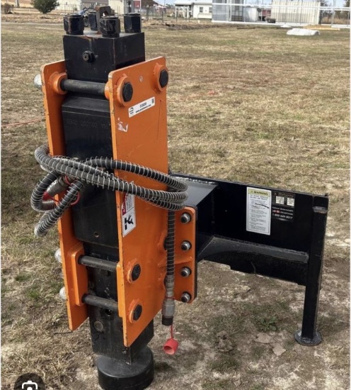 Wolverine Skid Steer Post Driver