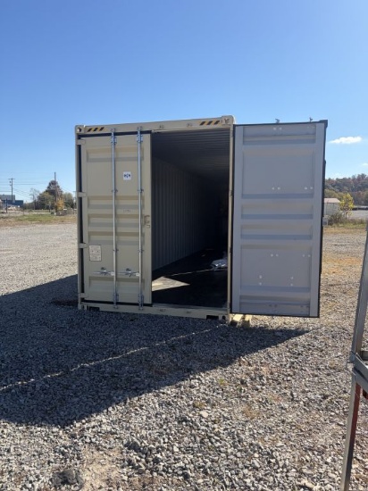 20' Once Over Container with 2 side doors