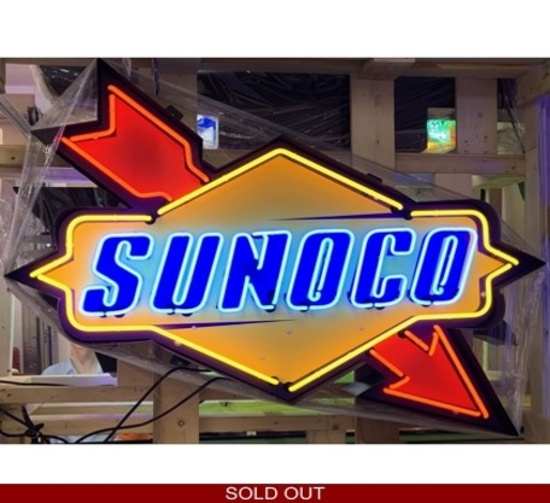 Sunoco 4' Neon Sign