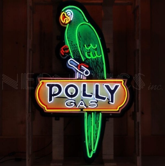 Polly Gas 5' Neon Sign