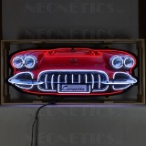 Chevy Corvette Grill 5' Neon Sign