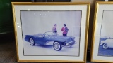 Framed Corvette Picture