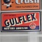 Gulflex Registered Lubrication Metal Sign