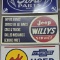 Jeep Willys  Service Metal Sign