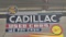 Cadillac Used Cars Metal Sign