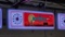 Graveyard Cars LED Sign with Clock