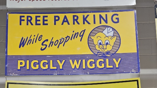 Piggly Wiggly Metal Sign
