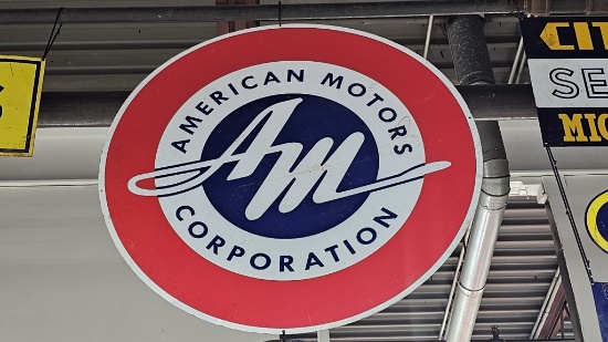 American Motors Corporation Metal Sign