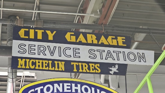 City Garage Metal Sign