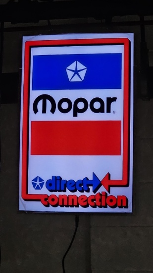 Mopar Direct connection LED Sign