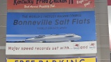 Bonneville Salt Flats Metal Sign