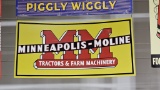 Minneapolis Moline Machinery Metal Sign