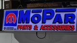 Mopar Parts and accessories led sign