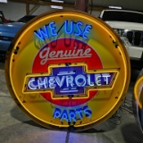 Retro Chevrolet Neon Sign