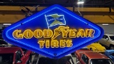 Retro Goodyear Tires Neon Sign