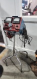 Antique Battery Charger and Wheel Balancer