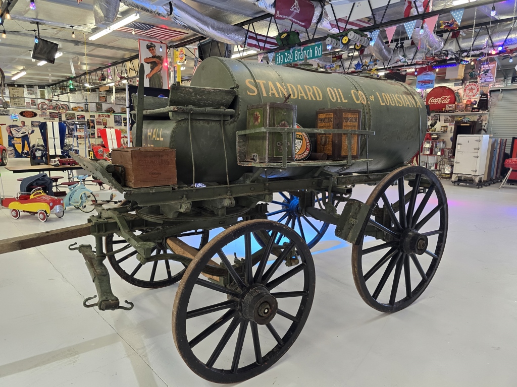 1890 Standard Oil Co. Horse Drawn Oil Tanker | Proxibid