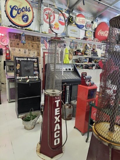 Handmade Garage Decor Texaco Fuel Pump