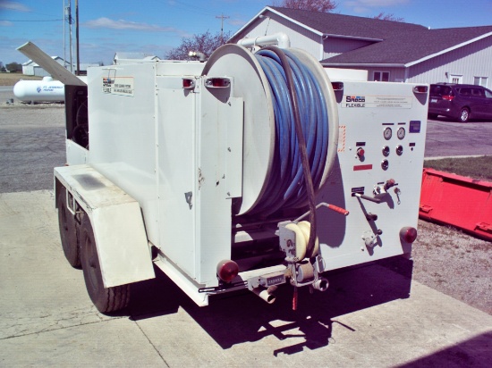 Commercial Mobile Sreco Flexible Sewer Jetter