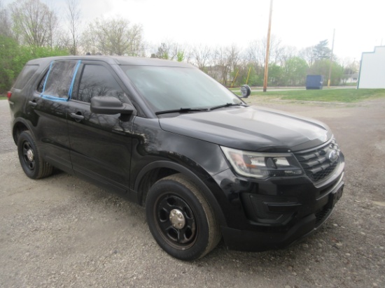 2017 Ford Explorer, Police Interceptor SUV