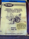 1995 Hi-Way 8’ Model TGC18 hyd. driven belt conveyor box tailgate spreader