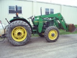1995 John Deere 4WD Model 5400 diesel tractor