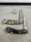 PAIR OF SINGLE BLADE CASE XX POCKET KNIVES, BOTH LOCKBACK, SELLS TIMES THE MONEY