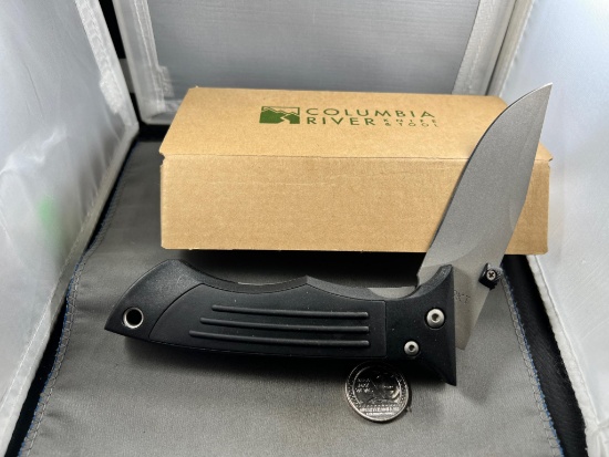 NOS DISCONTNUED CRKT COLUMBIA RIVER COBRA GOLD KNIFE 6203