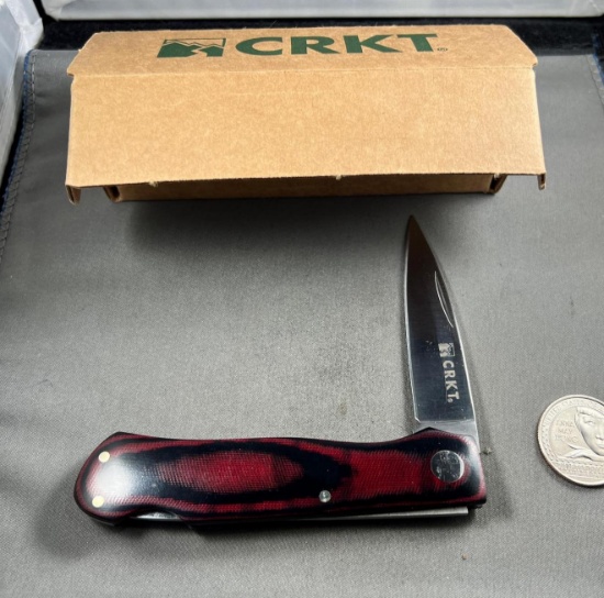 DISCONTINUED Columbia River Centofante Tribute 2 Gentleman's Folder 2.875" Plain Blade - 6050