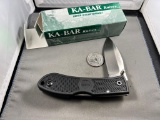 NOS KA-BAR BOB DOZIER FOLDING SPEAR POINT KNIFE 4066