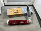 CASE XX 61549 COPPERLOCK POCKET WORN VERSION LOCKBACK FOLDING POCKET KNIFE WITH ORIGINAL BOX