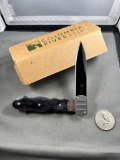 DISCONTINUED COLOMBIA RIVER KNIFE & TOOL CRKT Glide Lock Folding Pocket Knife, Plain Edge 7415