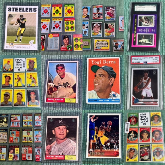 ONE OWNER SPORTS CARD & MEMORABILIA COLLECTION