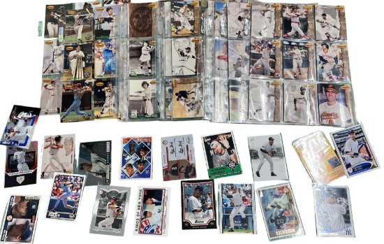 1984 Ted Williams Baseball Complete Set 1- 162 w/ Jeter RC, + Derek Jeter lot of 18 cards