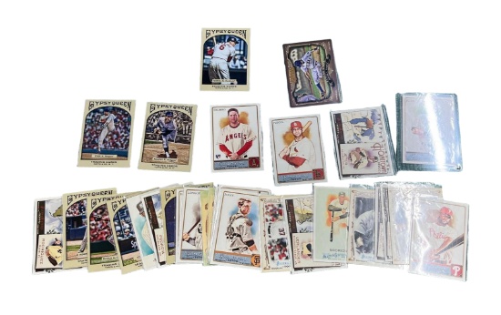 Baseball MLB Allen and Ginter and Gypsy Queen 2010 - 2011, lot of 30 stars