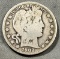 1902-S Barber Half Dollar, 90% silver